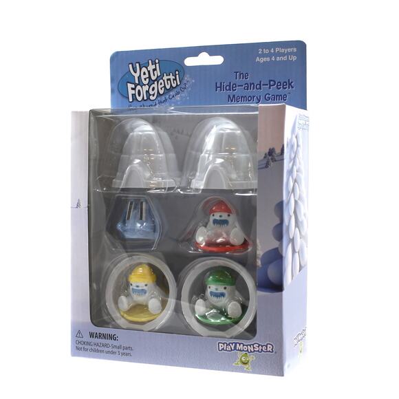Yeti Forgetti Hide And Peek Memory Game Ages 4+ NWT - Picture 1 of 1
